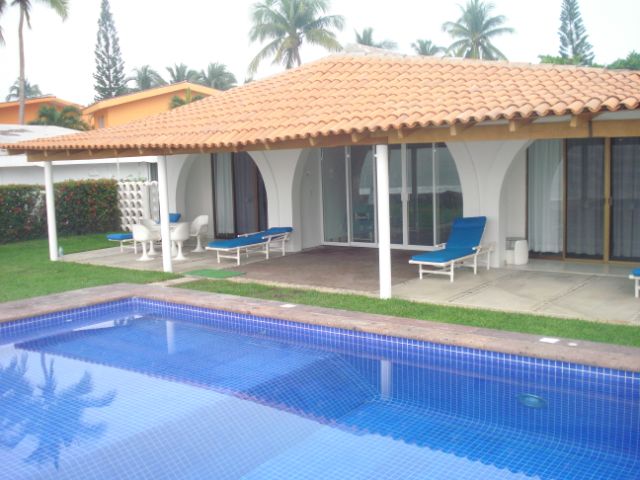 Casa frente a playa Miramar, Alberca, 3 recámaras